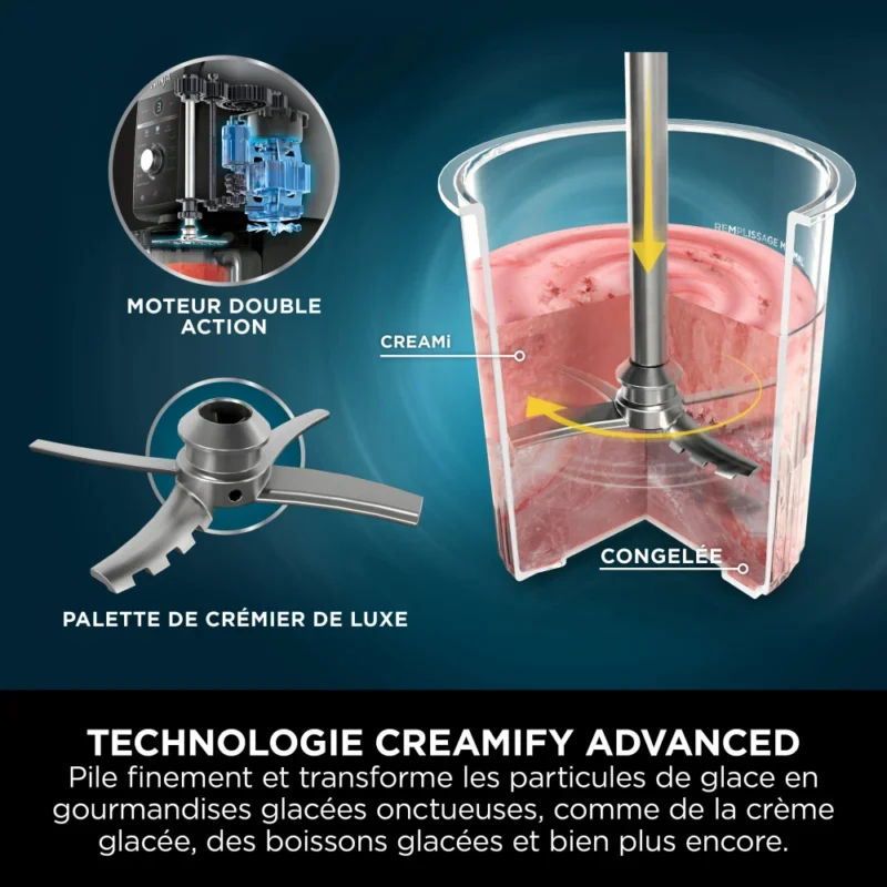 Ninja CREAMi Deluxe 10-en-1 Machine à délices et boissons glacées NC501EU – Image 13