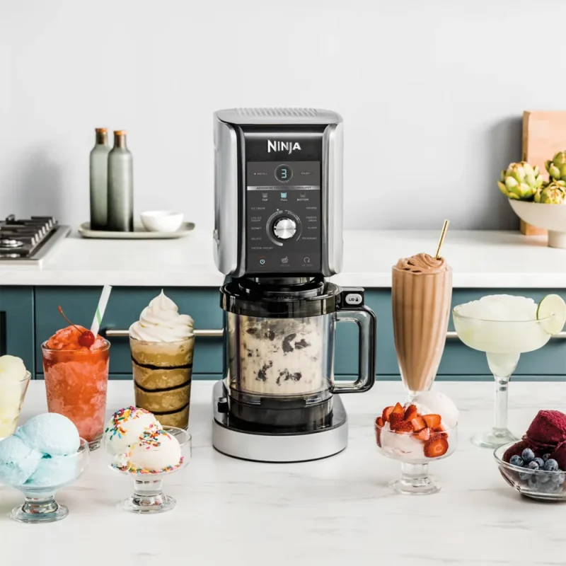 Ninja CREAMi Deluxe 10-en-1 Machine à délices et boissons glacées NC501EU – Image 2